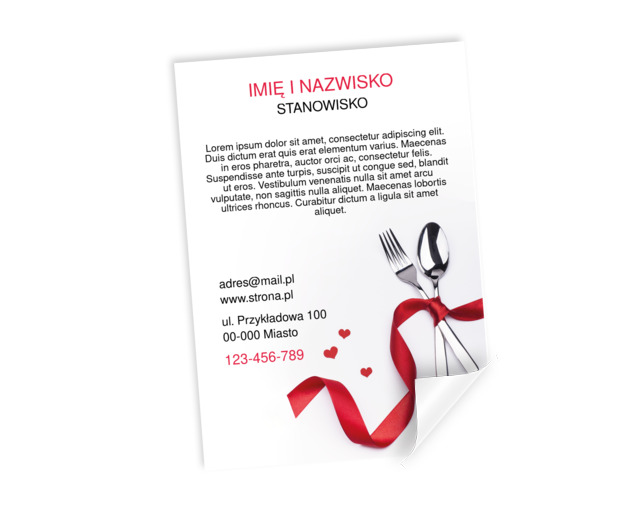 Zachęcaj do zamawiania, Gastronomia, Catering - Plakaty Netprint szablony online