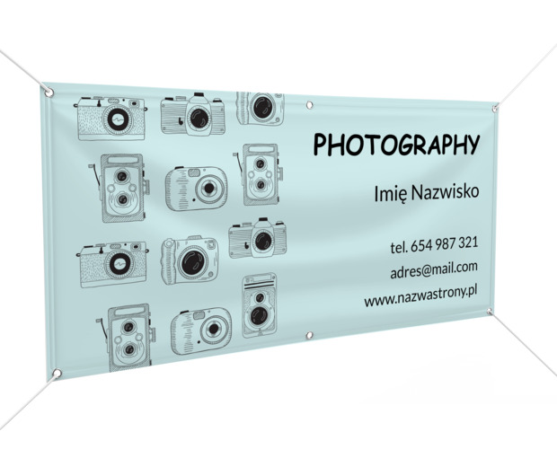 Każdy rozpozna temat, Fotografia, Usługi fotograficzne - Banery Netprint szablony online