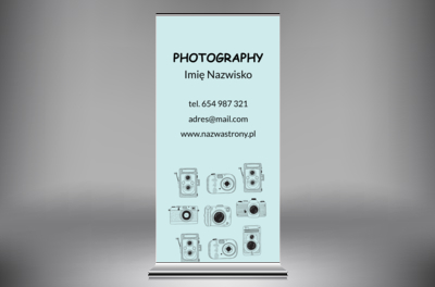 Zbuduj zaufanie dla doświadczenia, Fotografia, Usługi fotograficzne - Roll-up Netprint