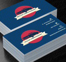 Amerykański design, Motoryzacja, Dealer - Wizytówki Netprint