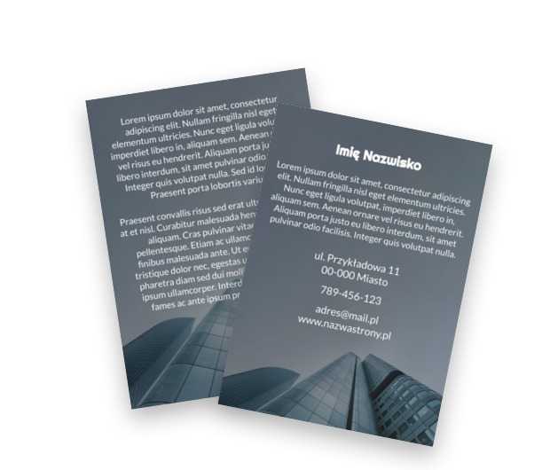 Dobra reklama to dobre proporcje, Nieruchomość, Biuro nieruchomości  - Ulotki Netprint szablony online