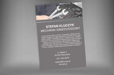 Tak wzbudzisz zaufanie, Motoryzacja, Mechanik - Plakaty Netprint