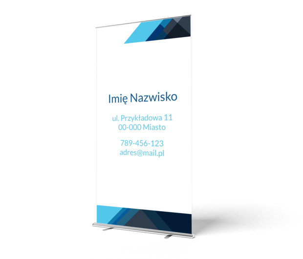 Jak reklama to tylko taka!, Usługi biurowe, Agencja marketingowa - Roll-up Netprint szablony online