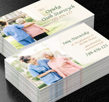 Warto wam zaufać, Usługi domowe, Opieka nad osobami starszymi - Wizytówki Netprint