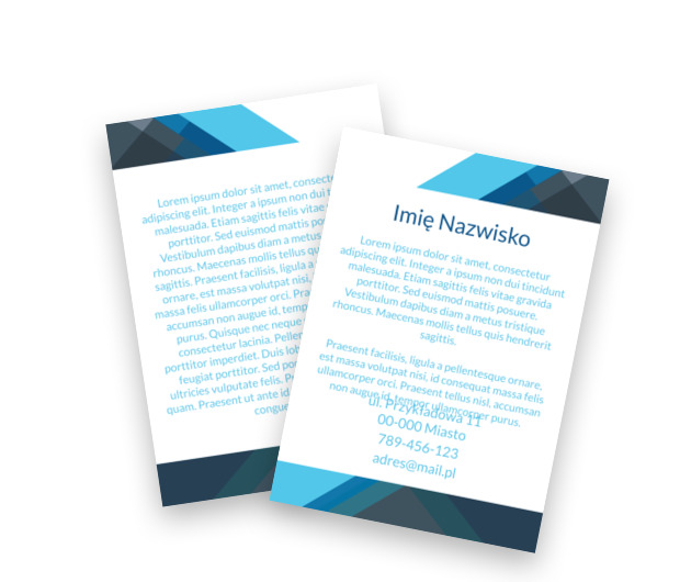 Tak oprawiona treść budzi zaufanie, Usługi biurowe, Agencja marketingowa - Ulotki Netprint szablony online