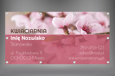 Wiosna przez cały rok, Środowisko i Przyroda, Kwiaciarnia - Banery Netprint