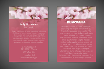 Uroda reklamy z energią natury, Środowisko i Przyroda, Kwiaciarnia - Ulotki Netprint