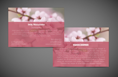 Korzystamy z oczywistego piękna, Środowisko i Przyroda, Kwiaciarnia - Ulotki Netprint