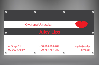 Nietypowa grafika zawsze przyciąga, Zdrowie i uroda, Wizaż - Banery Netprint