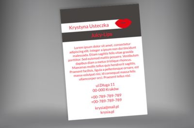 Moc czerwonych ust, Zdrowie i uroda, Wizaż - Plakaty Netprint