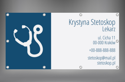 Doskonały drogowskaz, Medycyna, Lekarz - Banery Netprint