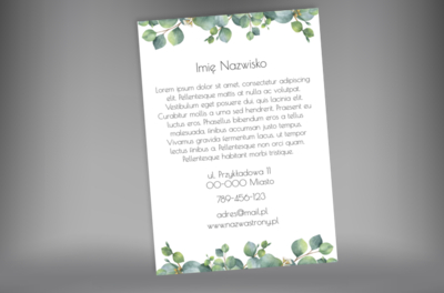 Jak miło czyta się taką treść!, Motywy, Roślinne - Plakaty Netprint