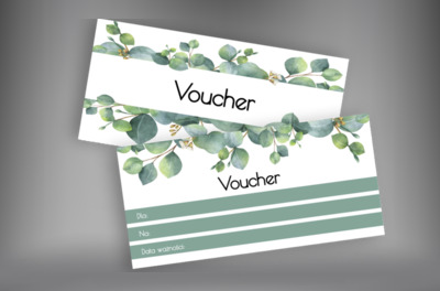 Miły sposób na zachętę, Motywy, Roślinne - Vouchery Netprint