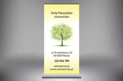 Harmonia to znak rozpoznawczy, Środowisko i Przyroda, Ochrona Środowiska - Roll-up Netprint