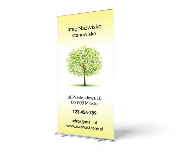 Harmonia to znak rozpoznawczy, Środowisko i Przyroda, Ochrona Środowiska - Roll-up Netprint szablony online