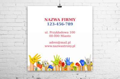 U was zawsze jest wesoło, Edukacja, Przedszkole - Plakaty Wielkoformatowe Netprint