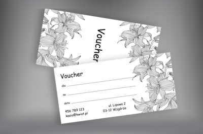 Taki prezent każdy polubi, Motywy, Roślinne - Vouchery Netprint