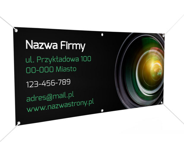 Zapraszamy przed obiektyw, Fotografia, Wideofilmowanie - Banery Netprint szablony online