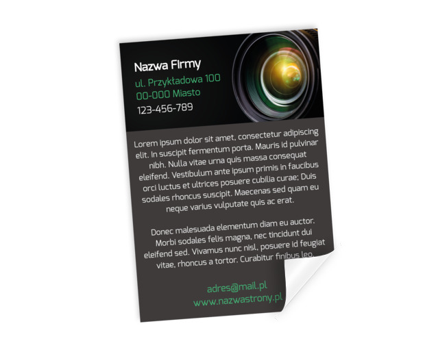 Pokaż fotograficzny klimat, Fotografia, Wideofilmowanie - Plakaty Netprint szablony online