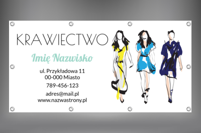 Tak będą się prezentować, Usługi domowe, Usługi krawieckie - Banery Netprint