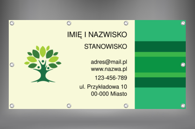 Zieleń to wasze środowisko, Środowisko i Przyroda, Usługi ogrodnicze - Banery Netprint