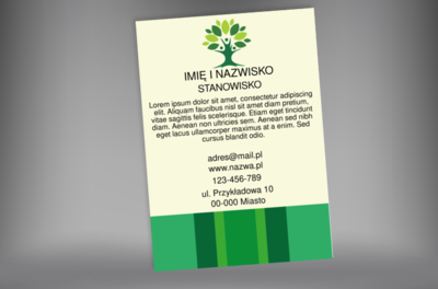 Natura i dużo przestrzeni, Środowisko i Przyroda, Usługi ogrodnicze - Plakaty Netprint