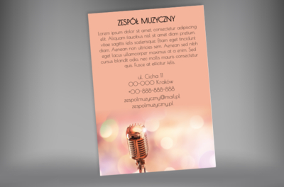 Prestiż i wysoki poziom, Rozrywka, Zespół muzyczny - Plakaty Netprint