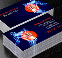 Gwarancja profesjonalnej pomocy, Medycyna, Fizjoterapia - Wizytówki Netprint