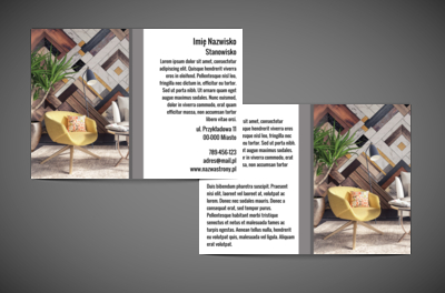 Doskonały podział promocyjny, Budownictwo, Aranżacja wnętrz - Ulotki Netprint