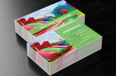 Zapewniacie dzieciom frajdę, Rozrywka, Organizator imprez - Wizytówki Netprint