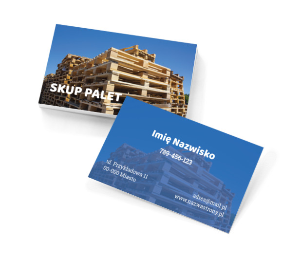 Zaprezentuj się okazale, Sprzedaż, Materiały budowlane - Wizytówki Netprint szablony online