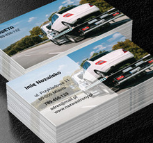 Tak wzbudzisz zaufanie klientów, Transport, Pomoc drogowa - Wizytówki Netprint