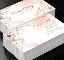 Pastele podbijające serca , Motywy, Roślinne - Wizytówki Netprint