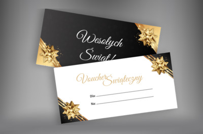 Prezent w pięknej oprawie, Motywy, Świąteczne - Vouchery Netprint