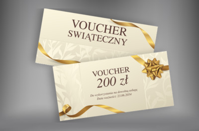 Beż ze złotem – wyjątkowa para, Motywy, Świąteczne - Vouchery Netprint