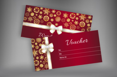 Jak święta, to w bordo, Motywy, Świąteczne - Vouchery Netprint