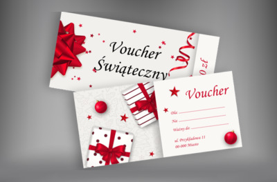 Niech posypią się prezenty, Motywy, Świąteczne - Vouchery Netprint