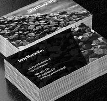 Atrakcyjne oblicze węgla, Sprzedaż, Materiały budowlane - Wizytówki Netprint