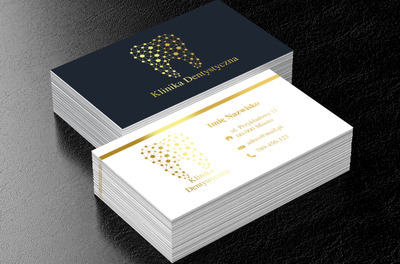 Podnosimy prestiż gabinetu, Medycyna, Stomatologia - Wizytówki Netprint