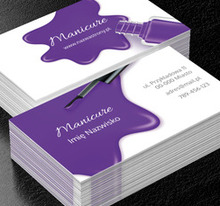 Zaproś do zabawy kolorami, Zdrowie i uroda, Salon kosmetyczny - Wizytówki Netprint