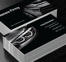 Motoryzacja to wasze hobby, Motoryzacja, Dealer - Wizytówki Netprint