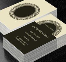 Owalna rama, Motywy, Klasyczne - Wizytówki Netprint