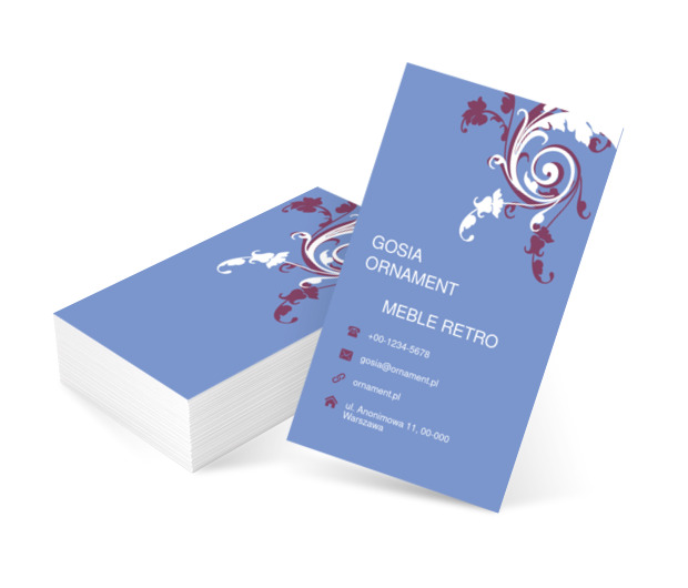 Klasyczny ornament, Motywy, Klasyczne - Wizytówki Netprint szablony online