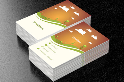 Malowniczy krajobraz, Motywy, Krajobraz - Wizytówki Netprint