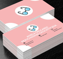 Czarne okulary, Motywy, Przedmioty - Wizytówki Netprint
