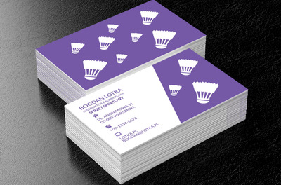 Białe lotki, Motywy, Przedmioty - Wizytówki Netprint