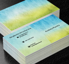 Niebiesko-zielona tekstura, Motywy, Tła i tekstury - Wizytówki Netprint