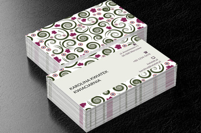 Esy floresy, Motywy, Tła i tekstury - Wizytówki Netprint