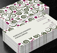 Esy floresy, Motywy, Tła i tekstury - Wizytówki Netprint