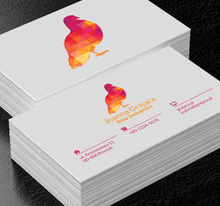 Kolorowy gołąb, Motywy, Zwierzęta - Wizytówki Netprint